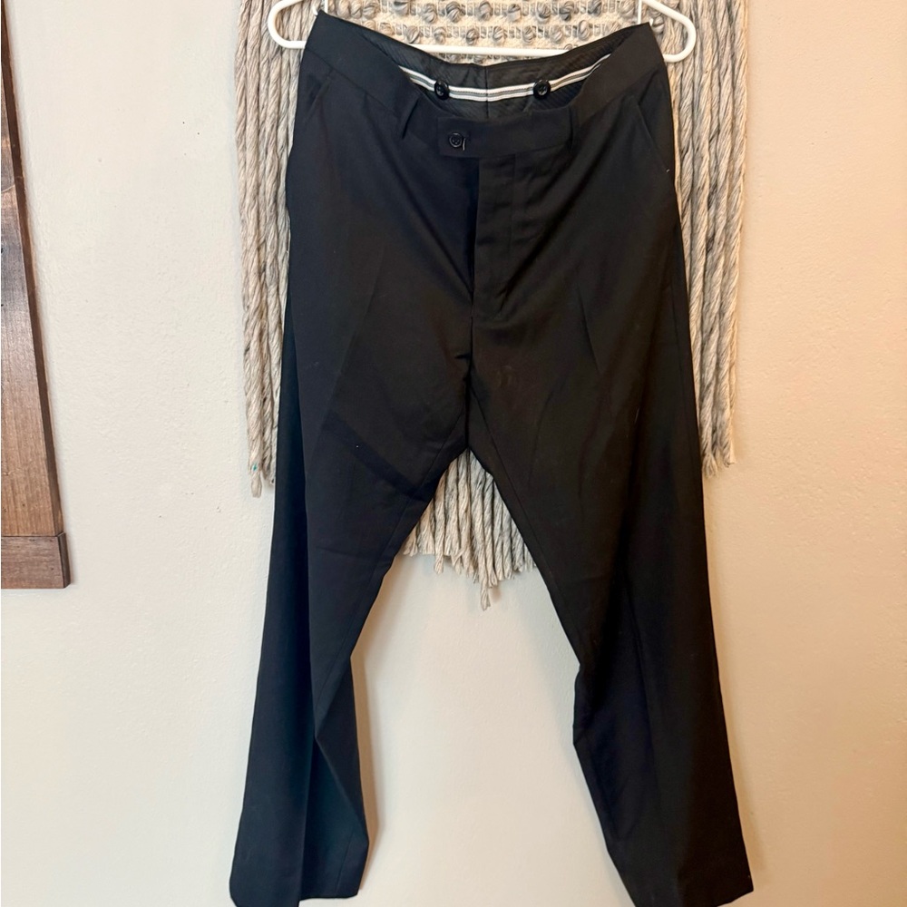 Men's Black Dress Pants